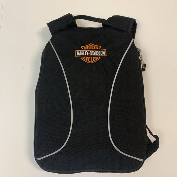 Harley-Davidson Other - Harley Davidson Expandable Helmet Bag Backpack Black Strap Pack Biker Small NEW